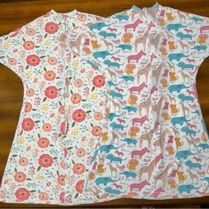 Lot of 2 size large (12-24 month) zipadee zip sleep sacks